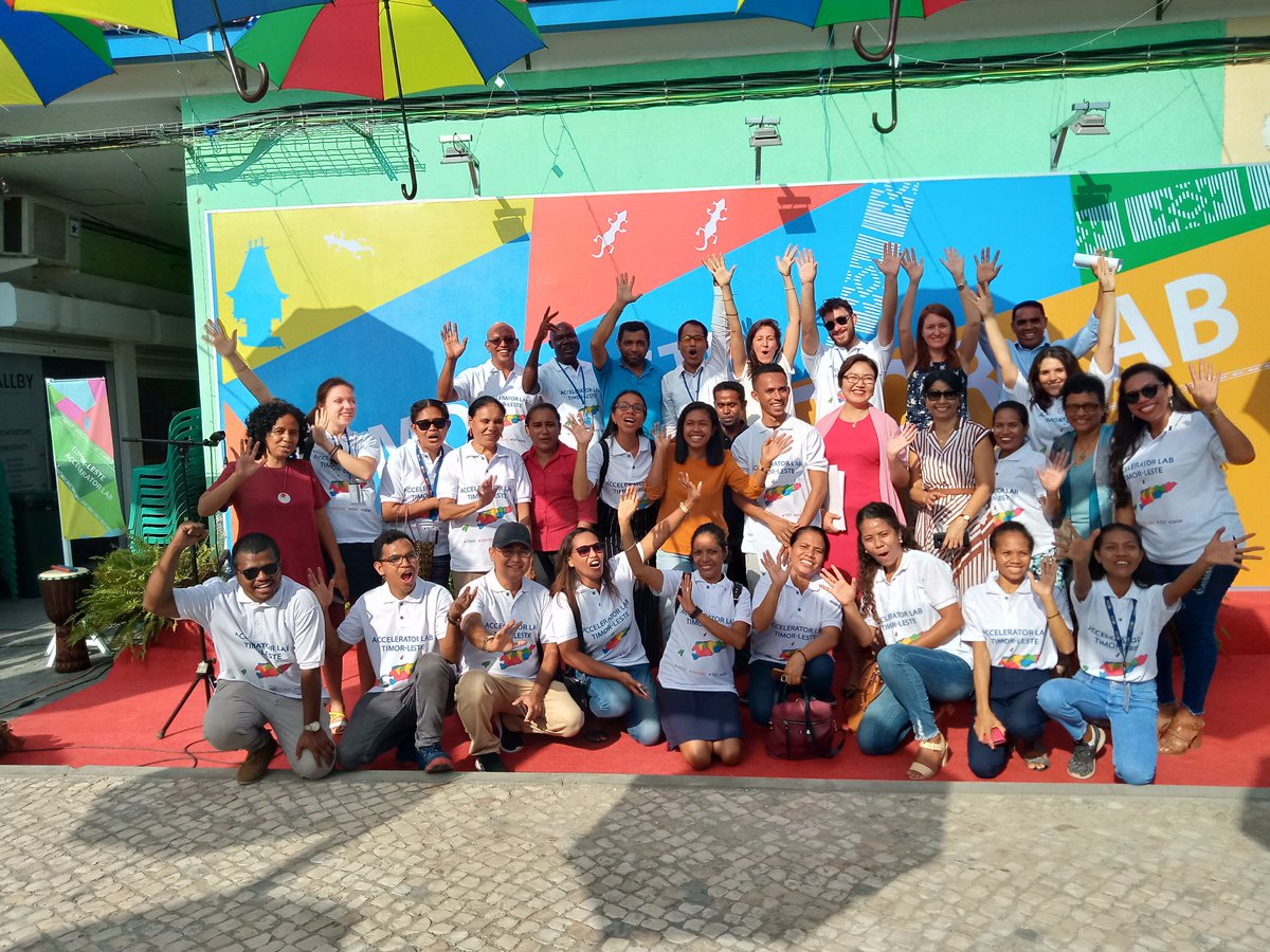 UNDPTimorLeste's tweet image. UNDP colleagues excited to launch Timor-Leste Accelerator Lab in partnership with the Govt of Timor-Leste and @UNICEFTL, thank you to our core partners 🇩🇪🇶🇦 @GermanGov  @qatar_fund @TuyaLive @ASteiner #innov4dev