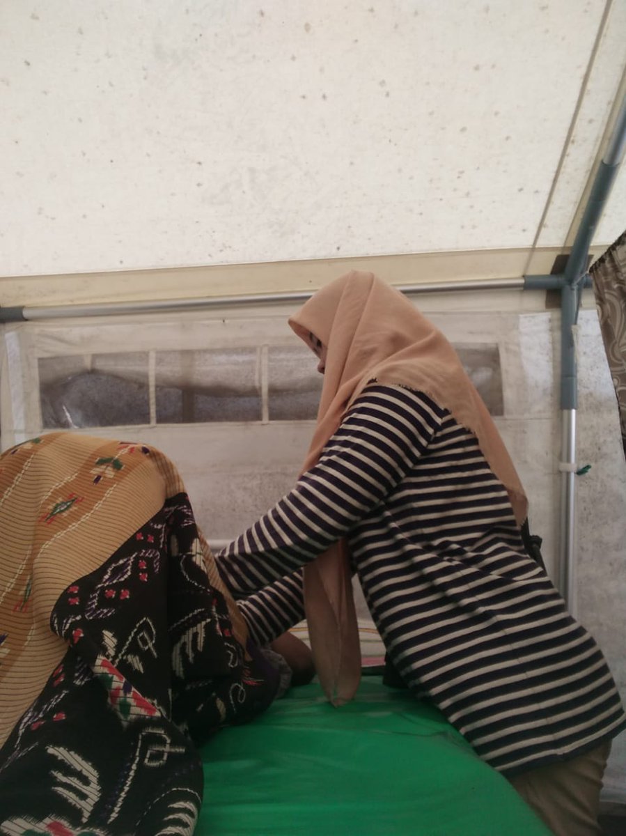 UNFPAIndonesia's tweet photo. At the 15 #ReproHealth posts, the #TrainedMidwives ensure 24/7 quality maternal care with referal mechanism in the 3 hardhit districts, post disaster Central Sulawesi. @KemenkesRI @PPIBI @Americares @dfat https://t.co/QHwuDQQUAN