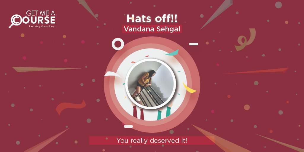 edsanta_edu's tweet photo. We are happy to announce the lucky winner of #GMACRiddleStory #Contest. Congratulations @vandanasehgal3, thank you for your enthusiastic response. Drop your details in our inbox to claim your #GetMeACourse prizes today! https://t.co/gH8V8BKewY