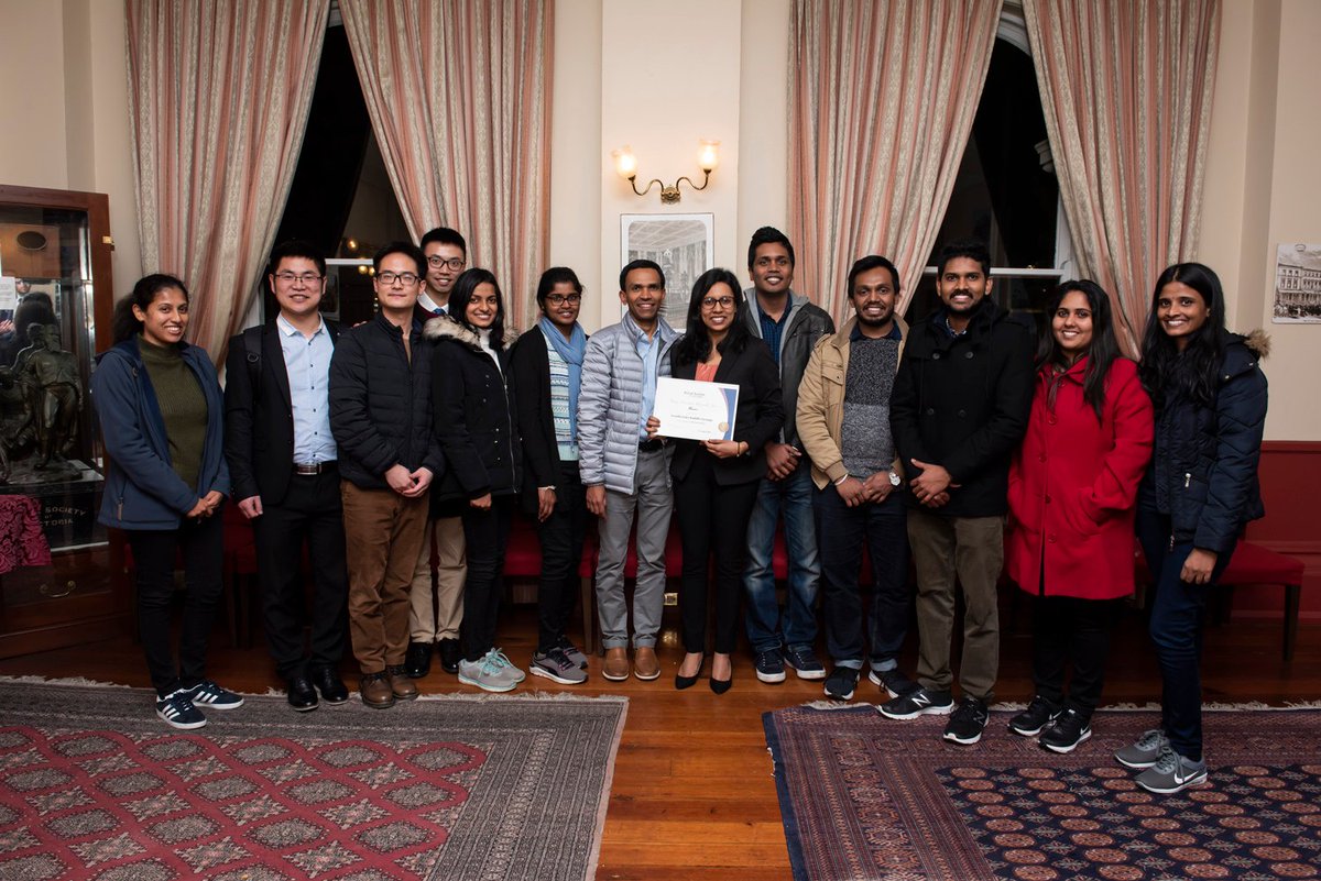 “The talent of success is nothing more than doing what you can do well, and doing well whatever you do”
We are so proud of you, Avanthi Liyanage, <a href="/3GDeep/">3GDeep</a> for being victorious in 2019 Young Scientist Research Prizes awarded by @RoyalSocietyVic.