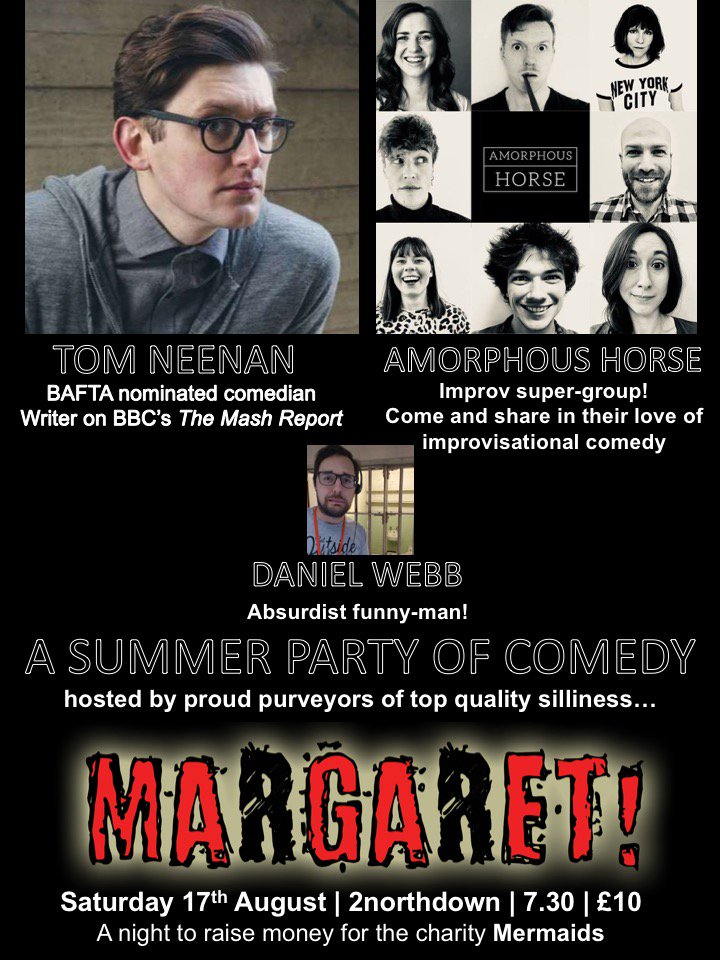 ONE day to go until our Summer Party!

There are still a few tickets left, grabs yours now!

tickettext.co.uk/margaret/marga…