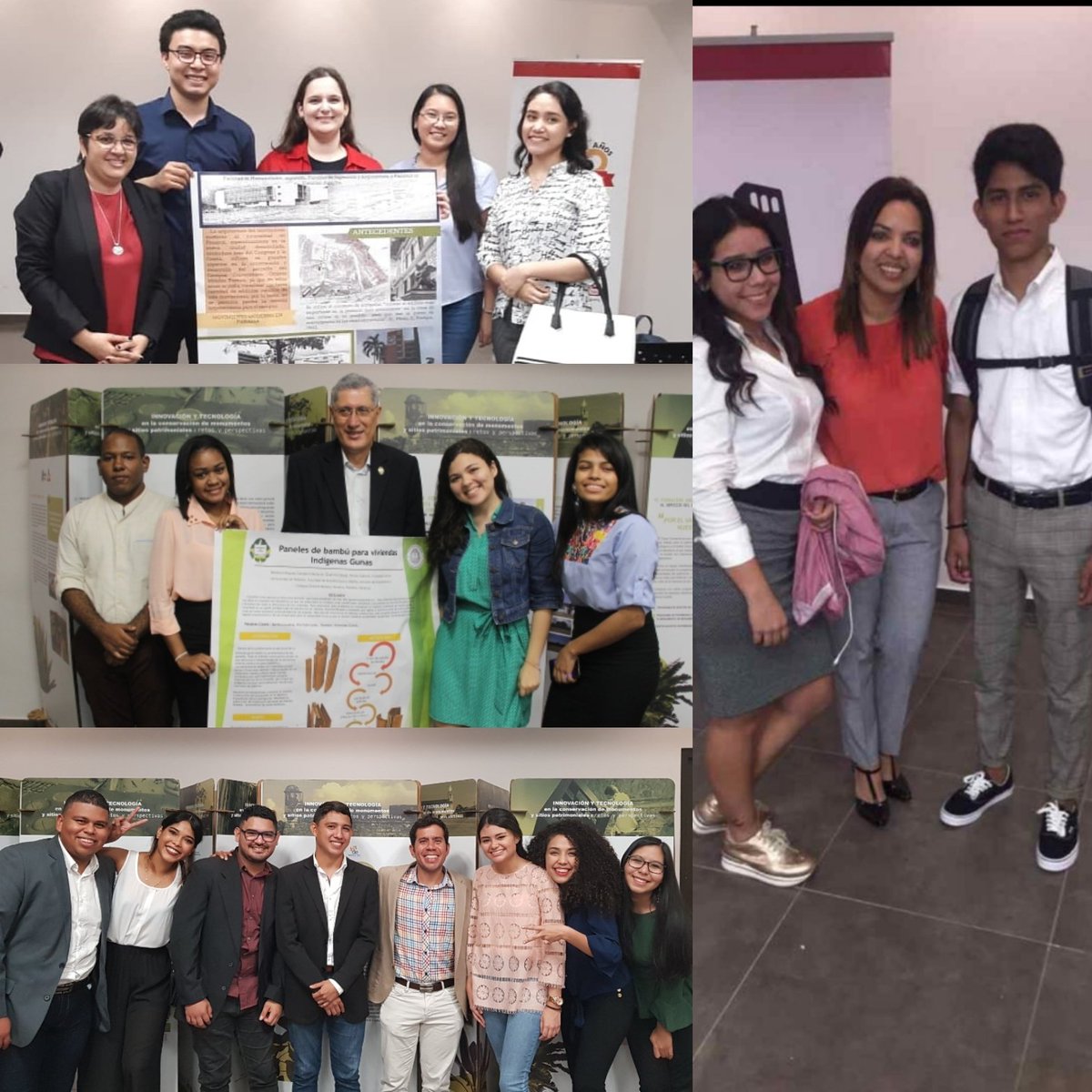 JorgeIsaacPeren's tweet photo. Felicidades a los 5 equipos ganadores de la #JIC #FADUP de @UNIVERSIDAD_PMA.

Éxitos en su preparación para la @JICPanama #nacional. 

En Arquitectura y Urbanismo hay #research #innovation 
@CienciaPTY @GAICPanama

#teoría #tecnología #diseño
@eflorescastro @emiliomoreno48 https://t.co/v40b4M2wGN