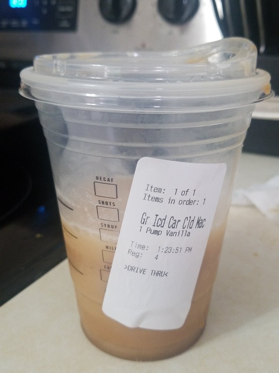 Fuel_Coffee_Fit's tweet photo. Yesterday, I tried the Cloud Macchiato from @Starbucks was super underwhelmed. I didn't even taste the coffee... ☹ https://t.co/OiaRVaHyMh