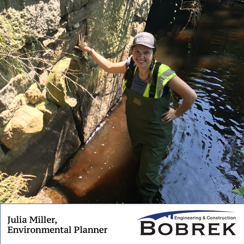 GoBobrekEC's tweet photo. Check out Julia, our Environmental Planner, completing stormwater infrastructure inspections and GIS mapping for a local municipality's MS4 program! 💪#GoBobrek #Engineering #StormwaterManagement #GISMapping #NewEngland #CivilEngineering #BostonEngineers #MS4Program https://t.co/7k9Tzih1gw
