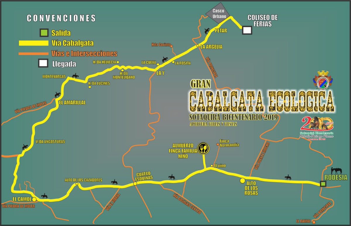 En el municipio de <a href="/SotaquiraBoy/">ALCALDIA SOTAQUIRA</a>, la tradicional cabalgata "enciende" las ferias y fiestas. Sotaquirá Bicentenaria, Salomón Buitrago Fonseca, alcalde 2019.
VEA AQUÍ - El recorrido de la cabalgata.
sotaquira-boyaca.gov.co/de-fiestas-por…