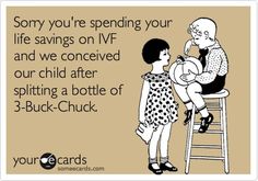 ToConceive's tweet photo. A little infertility humor 😋 https://t.co/mwxQvm8S85