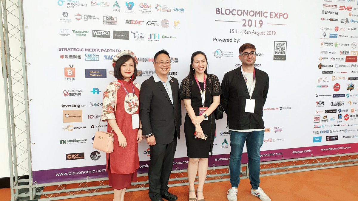 katevn86's tweet photo. It was such a successful and informative event at @bloconomic Expo 2019.
Looking forward to next event!
#yellowblocks https://t.co/CIUMNcSNEr