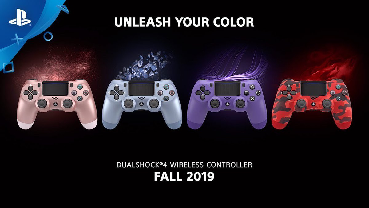 Goodie_ggg's tweet photo. Ppl keep asking me which one doe I want. Lol. I WANT THEM ALL! But my favorite is definitely the Titanium Blue!😍
Which one is your fav?
#PS4 #PlayStation4 #NewPs4Controllers #titaniumblue https://t.co/DJwDJ8GVJk