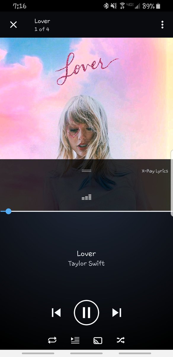 SparksFlyy13's tweet photo. Wake up on this Lovely Friday morning #StreamingLover. Can't stop! #LoverAtMidnight #LoverOutNow https://t.co/rgE5OdkHb0