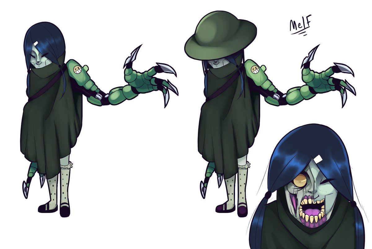 MelfGood's tweet photo. Cyber mercenarios - Shio 
#GoodMelf #cyber #zombies https://t.co/yOFdz9gFLX