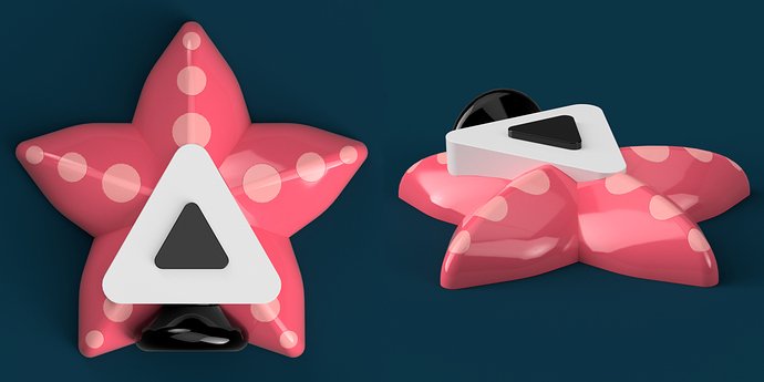 Fan art time! 🥳😍
Amazing 3D model of the Starfish ship in Curve Fever Pro made by QTerk!(forum.curvefever.pro/u/qterk/summary)

#fanart #FanArtFriday #CurveFever #CurveFeverPro
#community #3dart #3dmodel #starfish