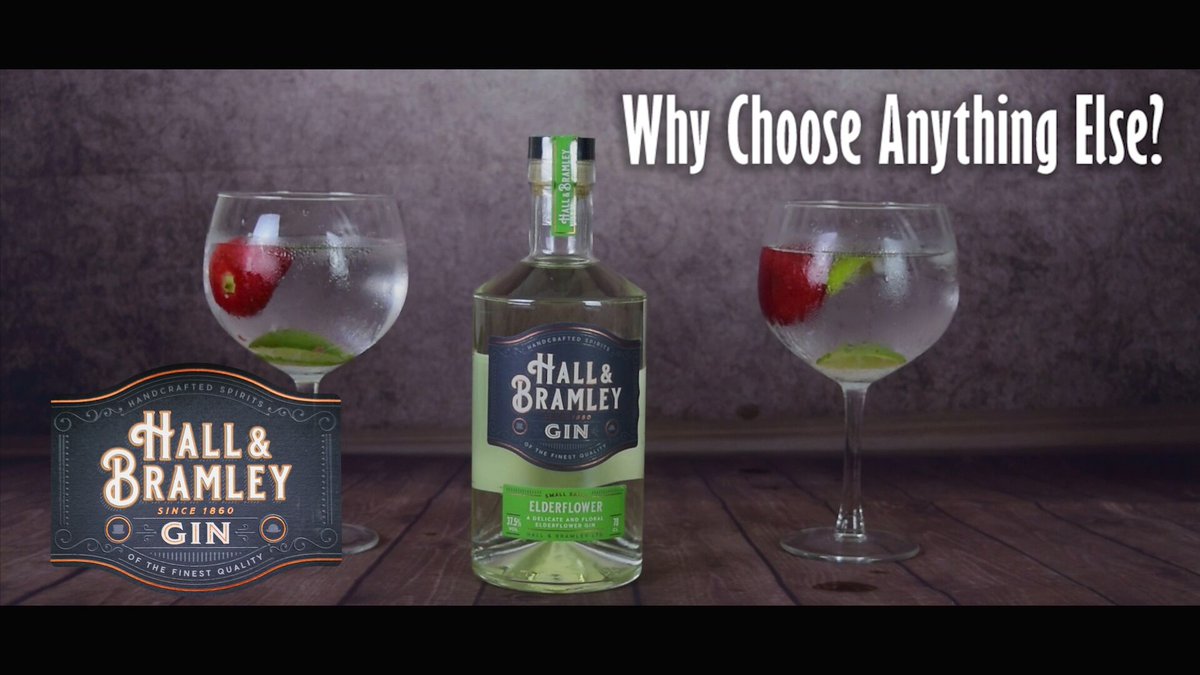 HallandBramley's tweet photo. Sharing is caring but Friday is MY day, you can't have my glass of #GIN but what you can have is this sneak peak of our new promotional video! #HallandBramley #botanicals #FridayFeeling https://t.co/0SX0MxatvY