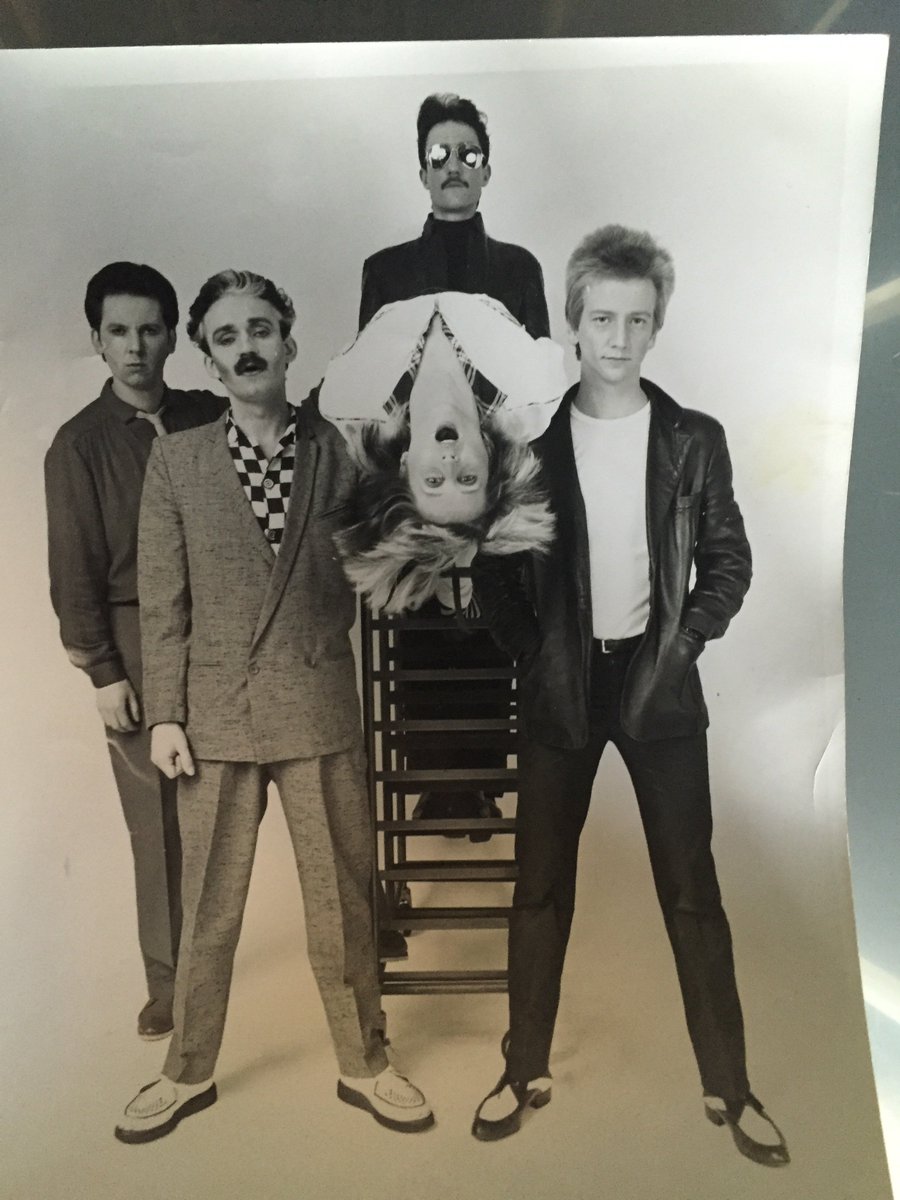 originaltechnos's tweet photo. Before the Techno Twins, Steve Fairnie and @bevjsage  toured together as part of the bands Writz and Famous Names. These photos have got us feeling nostalgic... check out our Facebook and Instagram (the.original.technos) for the full story! https://t.co/H6wFeIQX8w