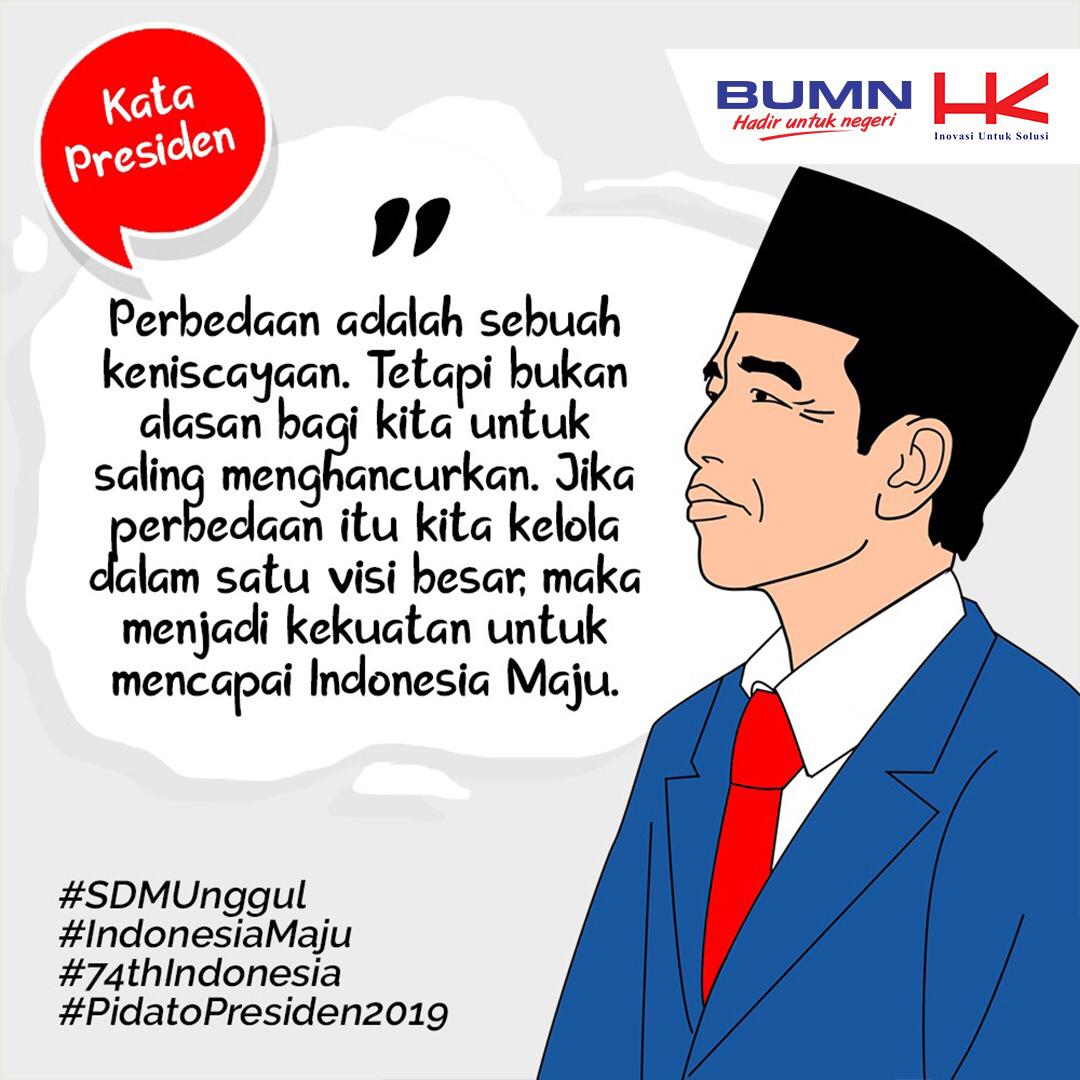 HutamaKarya's tweet photo. LIKE dan komen di bawah ya, kalau yang komen banyak, Hutama Karya akan mengadakan giveaway berhadiah e-money besok! Ditunggu komentar positifmu untuk Indonesia 😘

#HutamaKarya #HK #IMVID #InovasiUntukSolusi #EverybodyIsInfrabuddy #BUMNHadirUntukNegeri #SinergiBUMN https://t.co/Cxw5ESXQAr