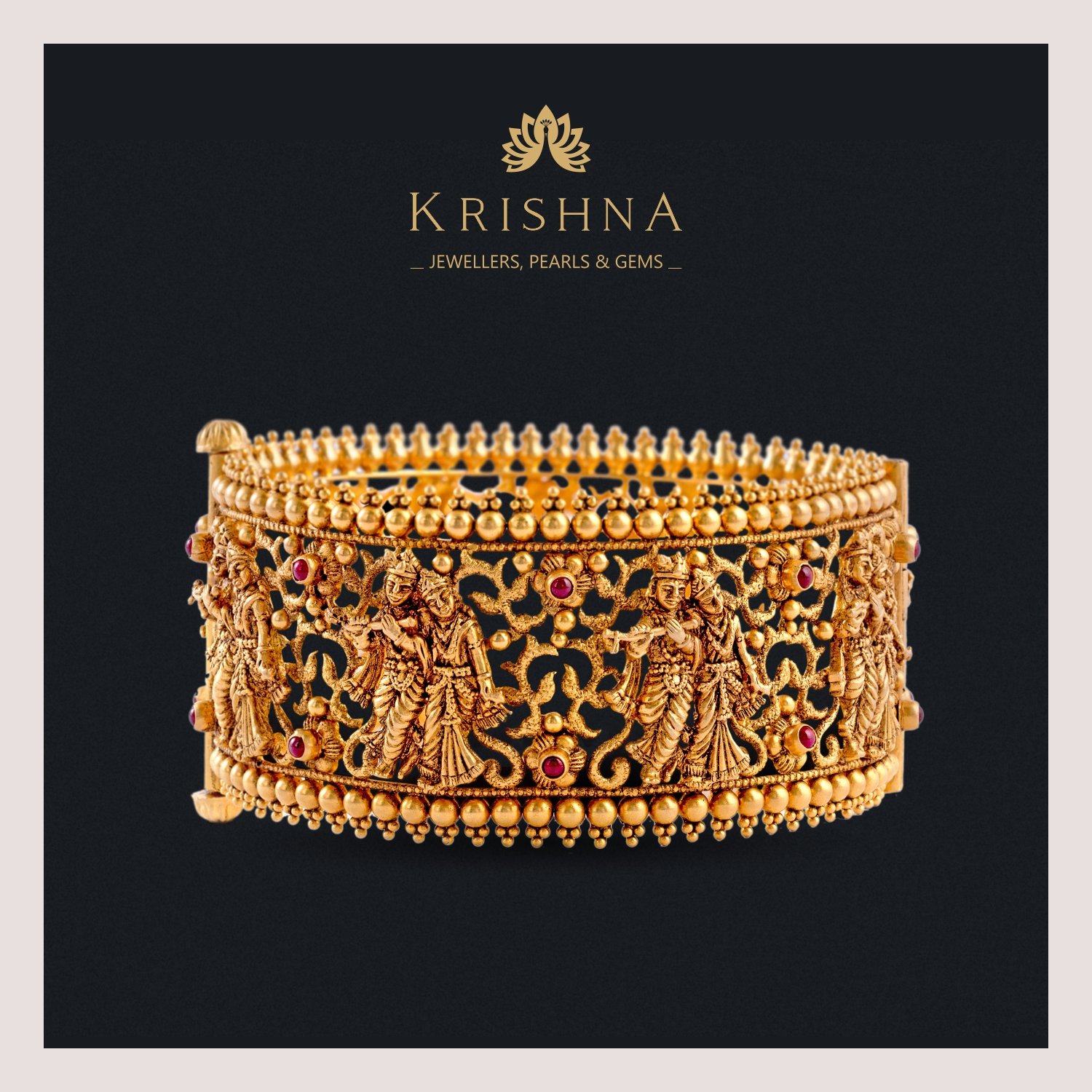 krishnajewellersvivenand 916 gold hallmark antique bracelet #mysorepalace🏰  #nanjing #nanjangud #ramnagara #mandiya #tumkur #shivmoga… | Instagram