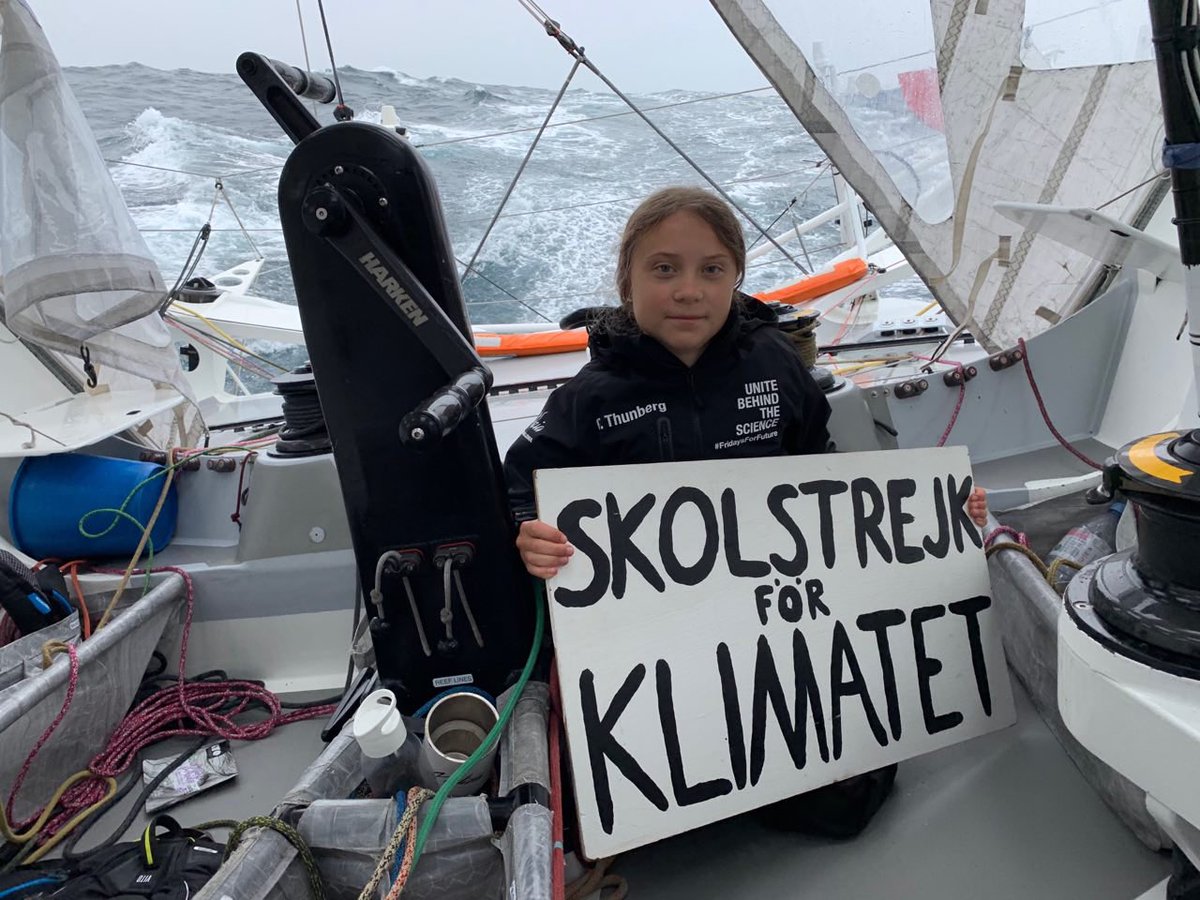 School strike week 52.
Pos 47 degrees 17 minutes north and 13 degrees 17 minutes west 
#fridaysforfuture #schoolstrike4climate #climatestrike