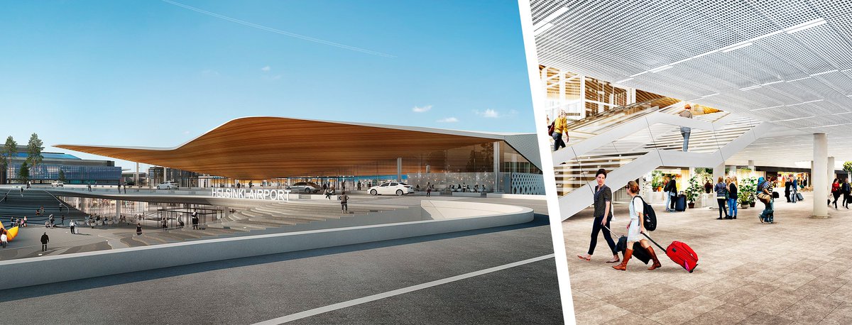 Het grootste Peikko project tot nu toe, Helsinki Airport uitbreiding Terminal 2:

4.2 kilometer DELTABEAM® staal-betonliggers en 2000 ton aan overige staalconstructies, gemonteerd door Peikko zelf.

peikko.nl/news/peikko-s-…