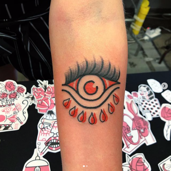 Allseeing eye Tattoo by Sonny Joe  Traditional style  Inkablycouk
