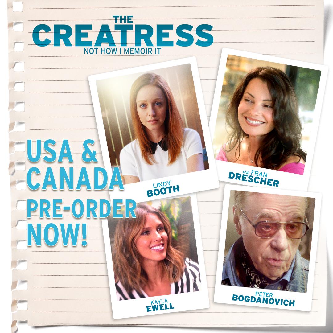 TheCreatressMov's tweet photo. #TheCreatress is available now for #Preorder! The new movie starring @frandrescher, @LindyBooth, @real_kaylaewell &amp; #PeterBogdanovich you cannot miss!

📌Pre-order here:

🔹 iTunes: https://t.co/OLFTWwty3D
🔹 Amazon: https://t.co/Cg7TEWqbVZ
🌐more outlets: https://t.co/L3abpdUNJq https://t.co/ErzNAQvJ5x