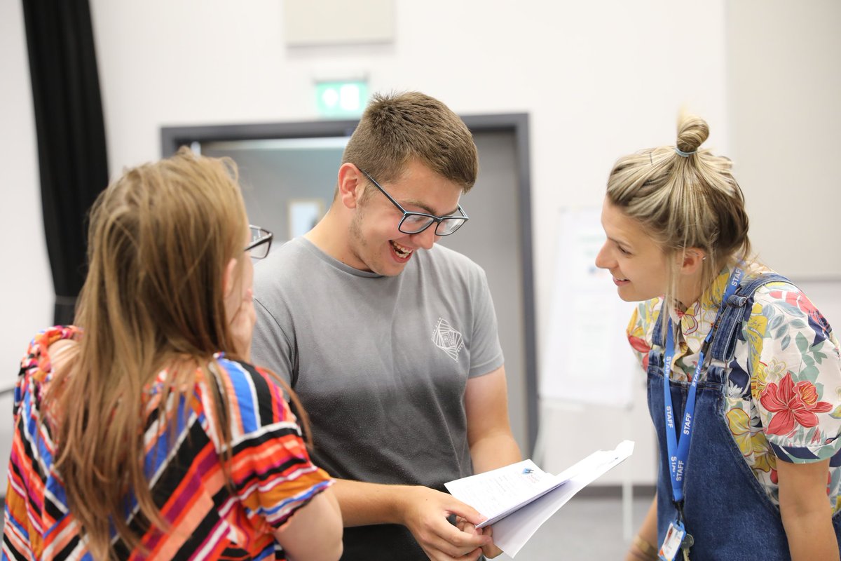 EHCleeds's tweet photo. A fantastic #alevelresultsday yesterday! There were lots of happy students and proud teachers! Well done everyone. #future #EHCdestinations https://t.co/B9Dkjitb3O