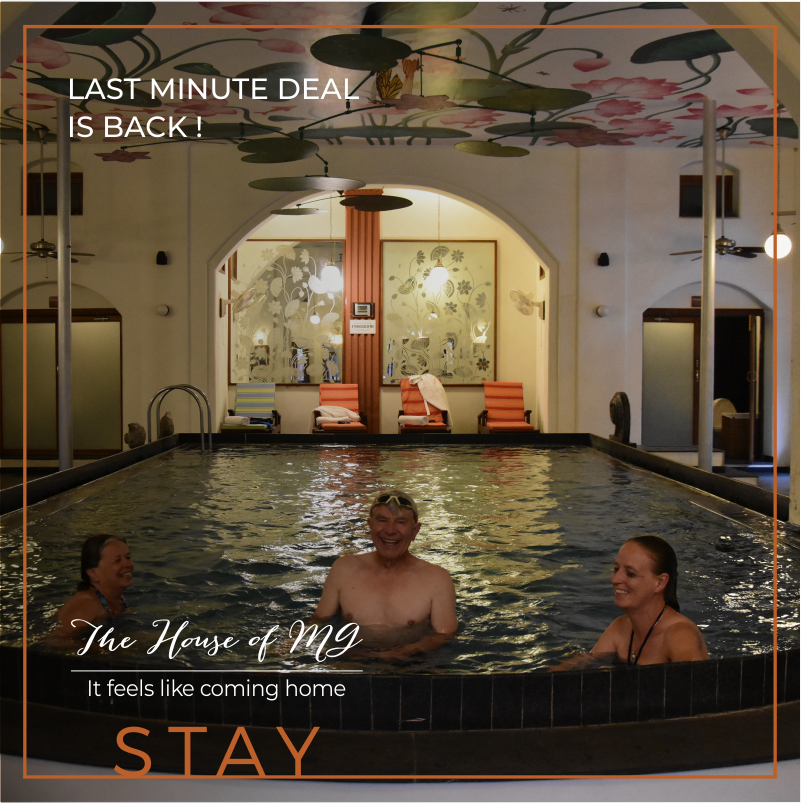 TheHouseofMG's tweet photo. Made your plans suddenly??
Here's the Last Minute Deal for you!

@TheHouseofMG is known to provide homely yet sophisticated comforts to its guests. It has all the facilities that help its patrons unwind, relax and rejuvenate.

Book before 48 hours 
079 25506946 https://t.co/I9qjVy3B6F
