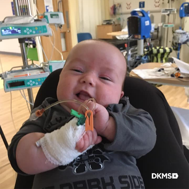 DKMS_uk's tweet photo. 💙 “We need a match for our baby boy. There has to be someone.” 💙
Can you help five-month-old Daniel, from Cambridgeshire, fight a rare immunodeficiency? 🙏
Request a swab kit and go on standby to save a life like Daniel’s at https://t.co/OztfTkGVTm.
#Join4Daniel https://t.co/JrWLEy8FBL