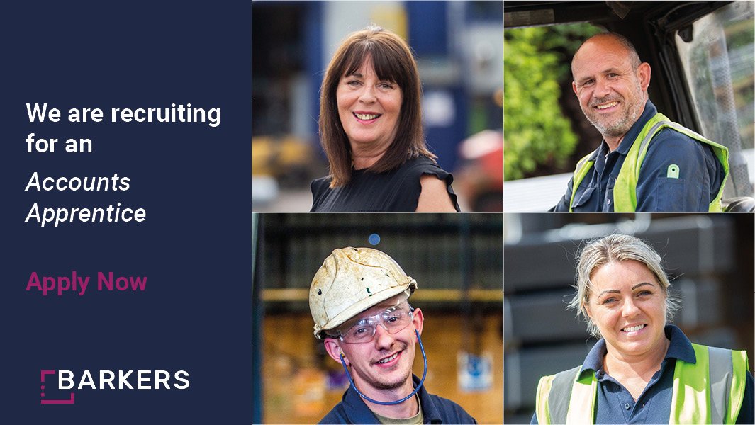 barkersfencing's tweet photo. Are you looking to embark on a career in accountancy in a vibrant business? This is a fantastic opportunity to earn whilst you learn valuable skills.
Want to find out more about joining the Barkers team? https://t.co/5fq47nmGDG https://t.co/cFQpNwNj49