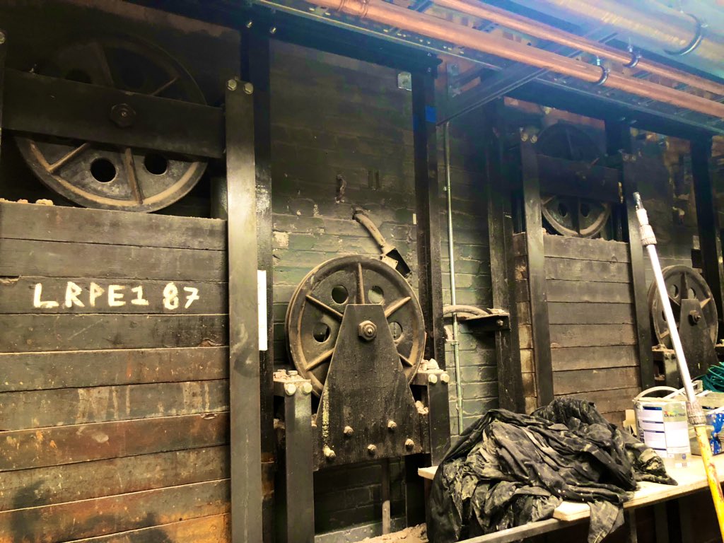NikolaiFoster's tweet photo. An inspiring morning visiting @DominionTheatre , seeing how the refurbishment is coming along and planning transfer of @CurveLeicester ‘s @whitexmasshow . A privilege to see this great theatre’s history uncovered. https://t.co/p7u6n3RlcR