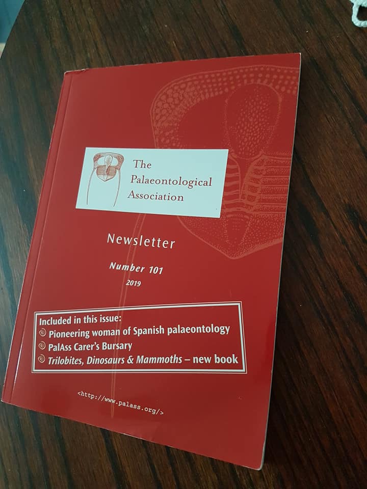 MakingFacesT's tweet photo. Great to see the report write up in print from The Palaeontological Association https://t.co/MOV741iham