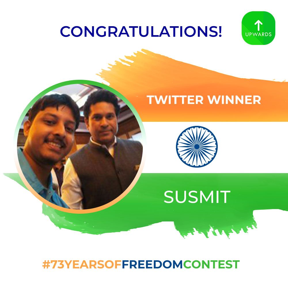upwards_loans's tweet photo. #ContestAlert
🙌 Congrats to our #73YearsOfFreedom winner, @PossibleBuddy! Thanks to everyone who took part &amp; keep following us for the #GoUpwardsContest winner announcement, coming soon! https://t.co/nbUwoWJIDc