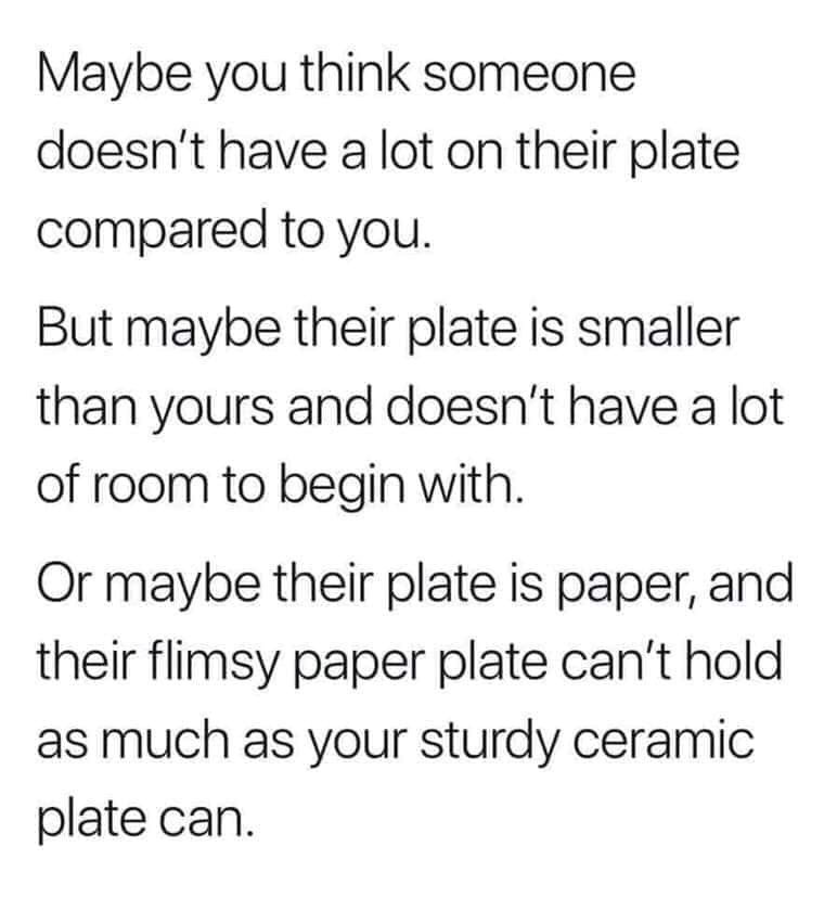 As our responsibilities grow, we bare in mind how we can help others. And why the grass isn’t always greener. You can help, do it. 💕 happy Friday!
