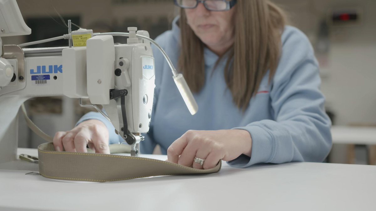 This week we visit Gretna, Virginia to see Capps Shoes create military uniform oxford dress shoes.  Then we will head up to Sayre Enterprises in Buena Vista to see the production of Navy recruit name tapes, Tactical Belts, and canteen straws.
#madeinvirginia