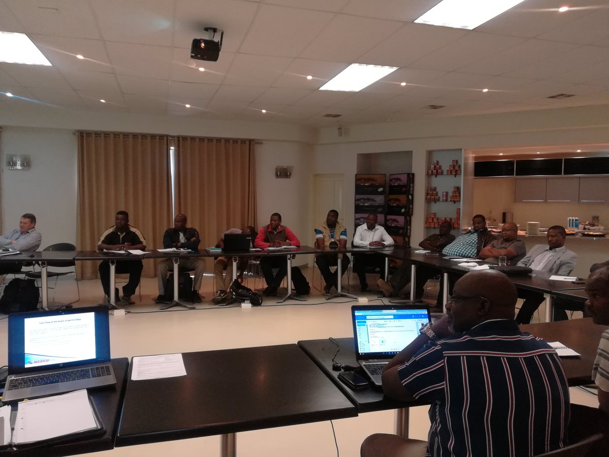 Meatco_Namibia's tweet photo. On 12 Aug '19, Meatco invited communal key leaders from the Otjozondjupa Communal Farmers Union & Omaheke Regional Farmers Union to share with them its plans for establishing beneficial business communications with communal producers in Namibia. #Meatco4Namibia #Stakeholders https://t.co/hdI0sB4mjb