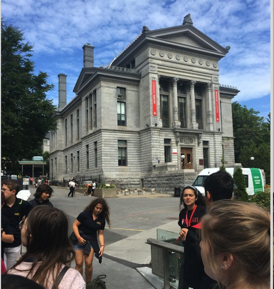 Fulford_Academy's tweet photo. Highlights from the trip to McGill University and Mount Royal in Montreal this week. #myfulford #FASummer https://t.co/5hxVOMJizA