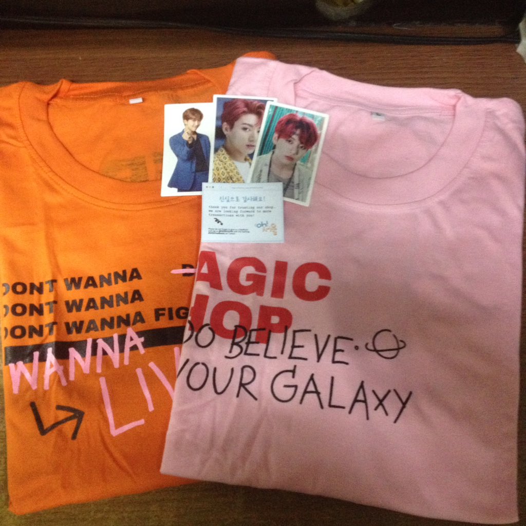 patcstndaaaaa's tweet photo. Wooow π thank you @_afriendofurs for making these beautiful shirts and @OHSEOULPH for handling this GO! ππ #OHSLFeedbacks https://t.co/wqBviqLbGM