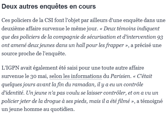 pauvreencolere's tweet photo. #info #SSD #SSD93/#SSD95
Saint-Ouen:3 #plaintes déposées contre les #policiers d #CSI 93=#CSI93
loupés,ce qu'on appelle #bavures,doivent être punis ou il y aura #vengeance 1jour L jeune irons a la mitraille VS police!#totoutard
#Marseille #paris #mafia #peuple #dealer
#saintouen https://t.co/VBMHIjrsJO