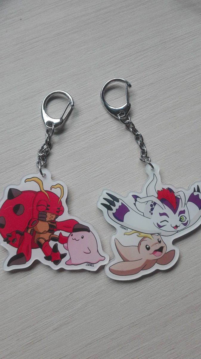 LunaSelenium's tweet photo. Tentomon and Gomamon. I love this keychains, but they aren't very popular.T__T I know there are lot of fans of theirs. Maybe i will remake only by request. If you are interested DM me.

#digimon #tentomon #gomamon #bukamon #mochimon #digimontri #digimonadventure #digimonfanart https://t.co/I6nm7ShUtS