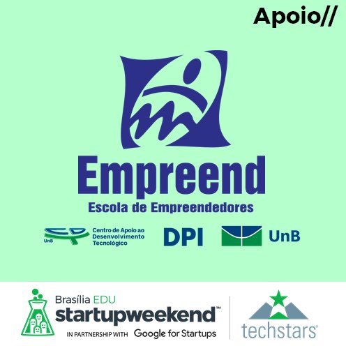 O EMPREEND acredita na inovação e no empreendedorismo e é um dos apoiadores do Techstars Startup Weekend Brasília Educação que acontecerá de 23 a 25 de agosto de 2019.

Compre o seu ingresso agora mesmo! Acesse: bit.ly/swbsbedu 

#swbsbedu #startupweekend #notalkallaction