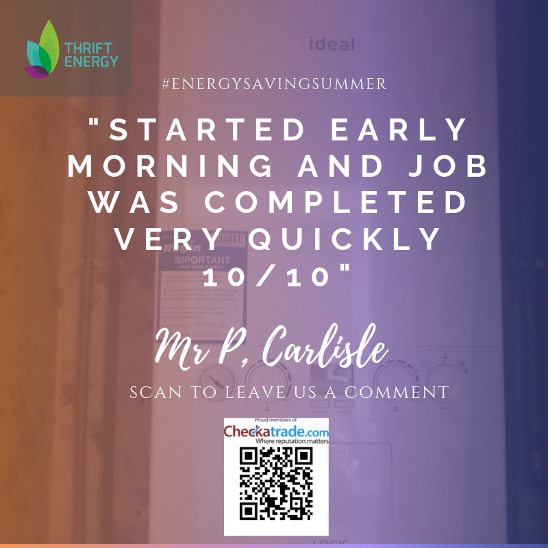 This #FeedbackFriday, we're celebrating how easy it is to upgrade your #boiler and #heating with us with this great review. Concerned about cost? Apply for funding towards #insulation and you could qualify for a boiler upgrade! <a href="/Checkatrade/">Checkatrade</a> #FridayFeeling