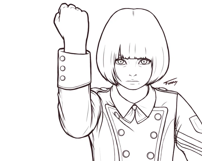 横余ってるのは気にしない
 #欅坂46
 #平手友梨奈
 #サイレントマジョリティ 
 #イラスト 