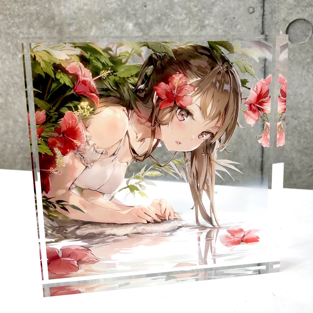 Anmi（@Anmi_ ）個展『SUPERBLOOM』の販売グッズ極厚アクリルA 