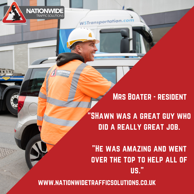 NtsLtdUK's tweet photo. We love to receive positive feedback from residents living close to our works.
Well done to our operative Shawn for his brilliant customer service!
#positivefeedback #testimonial #TeamNTS #safety #trafficmanagement https://t.co/hQJ5JU4P8e