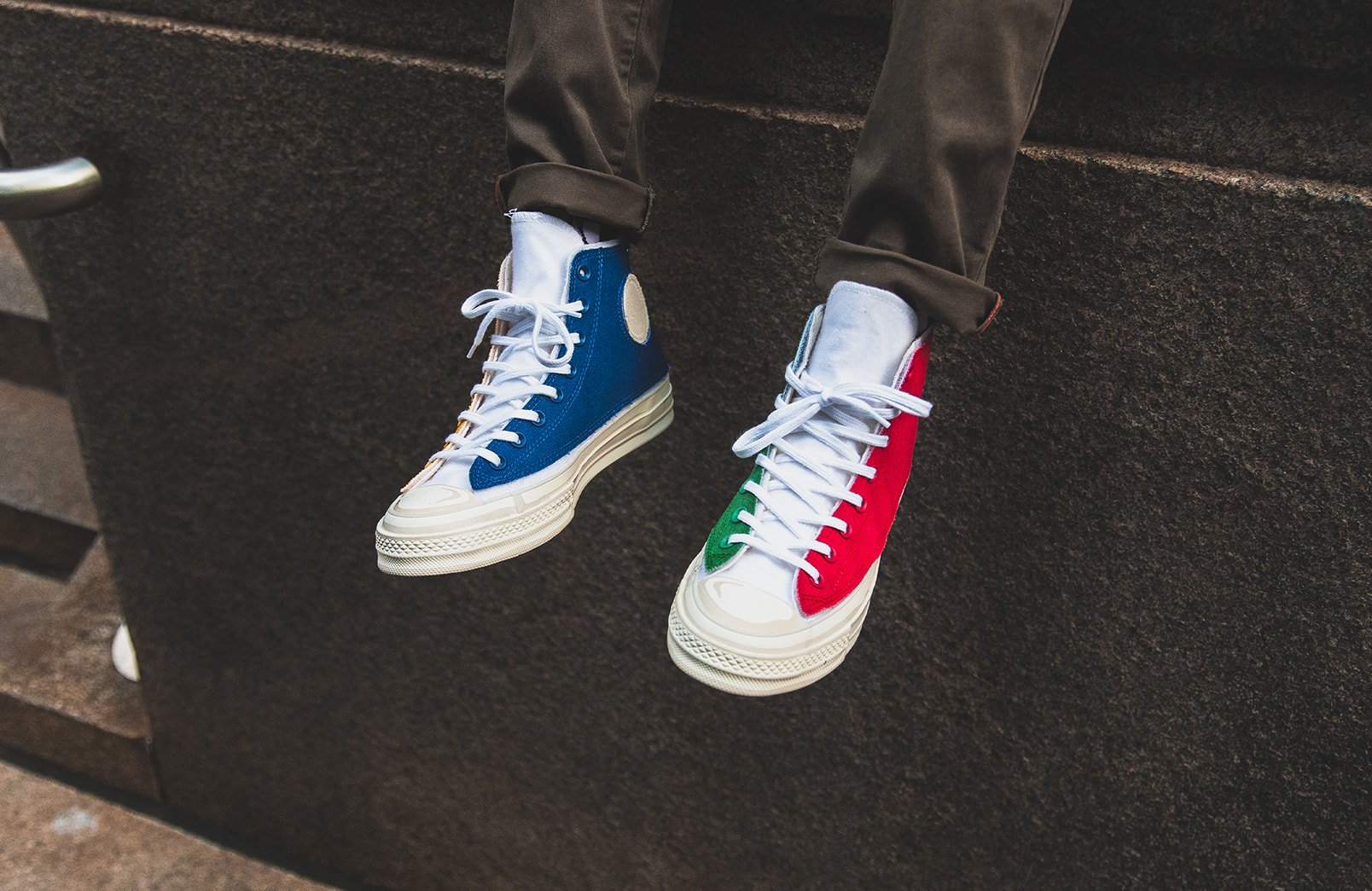 White converse kicksusa Clearance