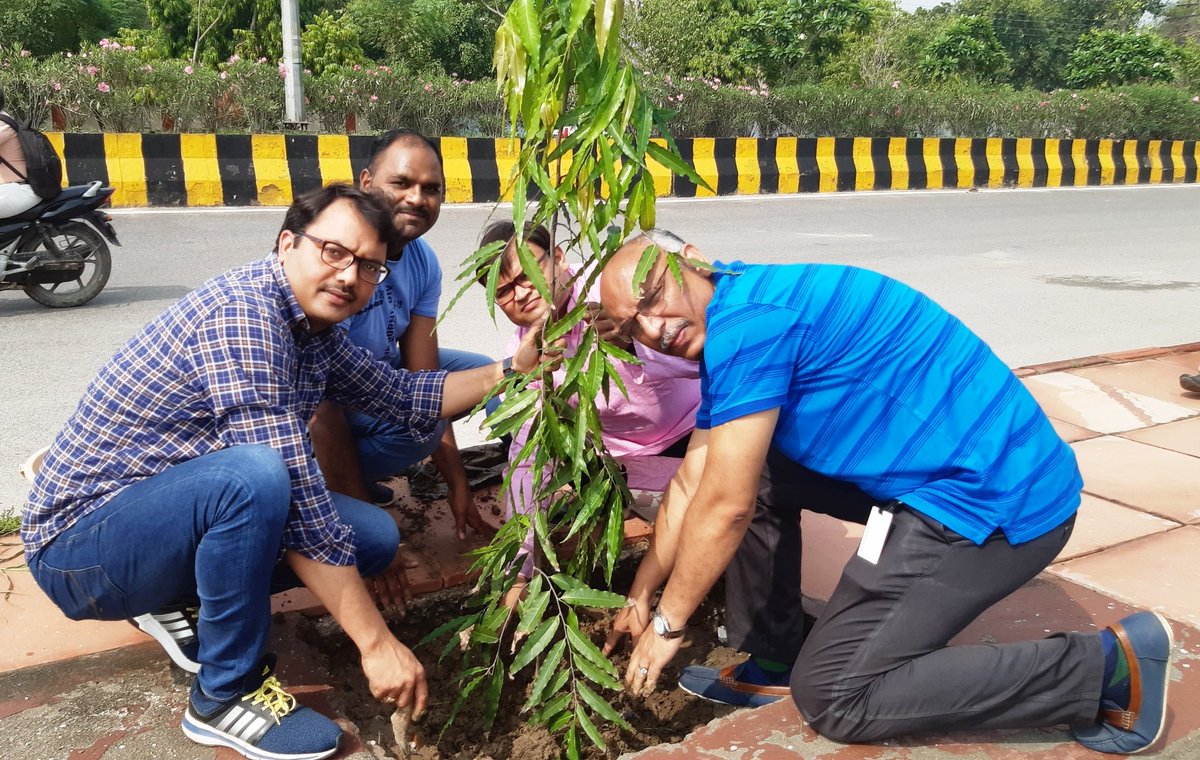 TSCinsights's tweet image. This week in our attempt to make a small difference and give back to the #environment, some of us headed out in Delhi, and braved a hot and humid day to plant trees. #TSCTogether #LifeAtTSC