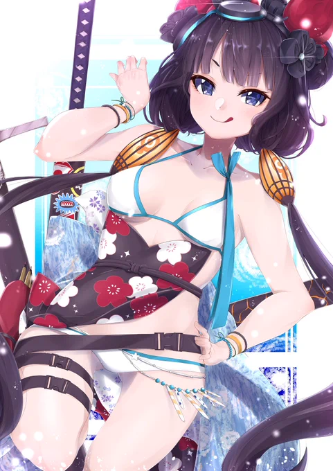 水着北斎ちゃん?✨ #FGO 