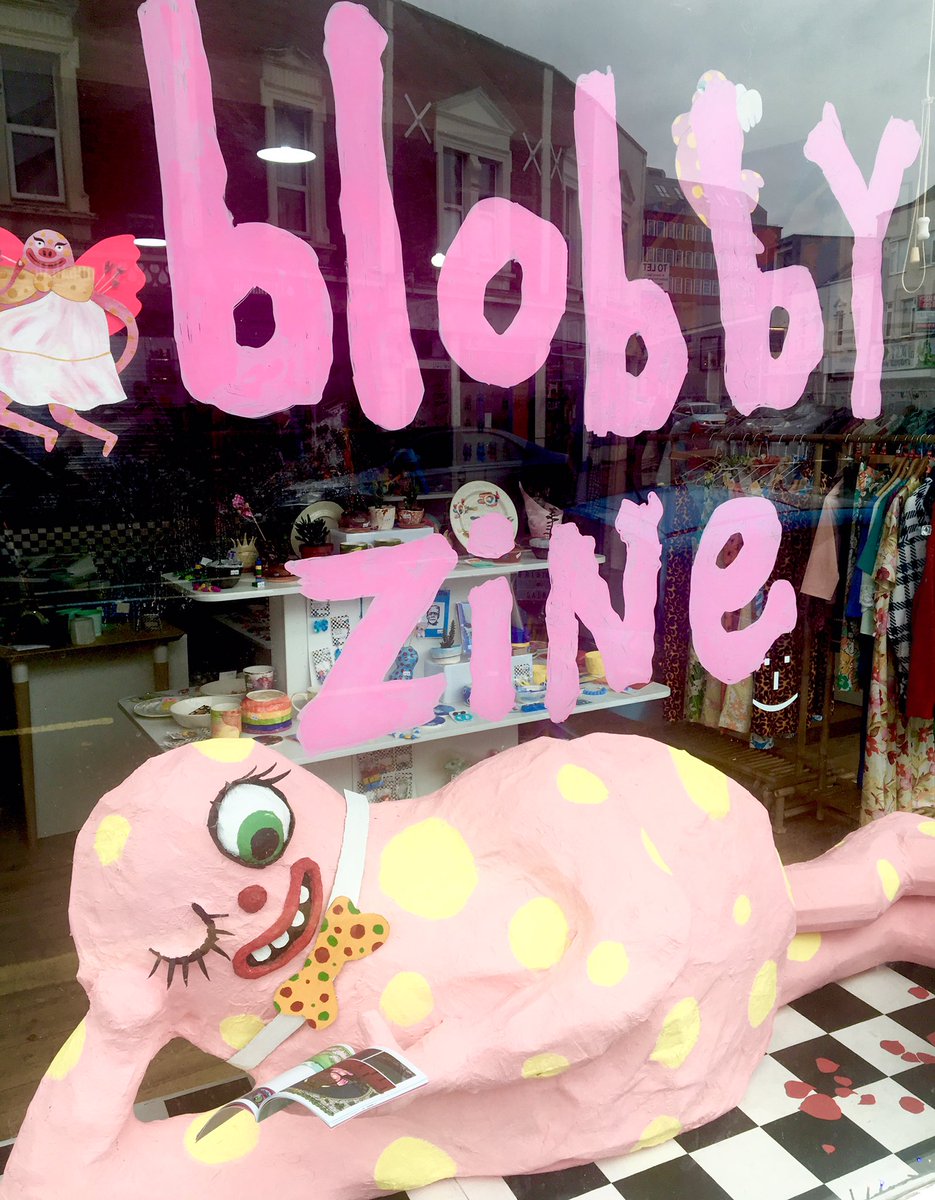 KirstySedgman's tweet photo. Blobby Zine, anyone? 😟😨😱 https://t.co/hTGsLLtmVP