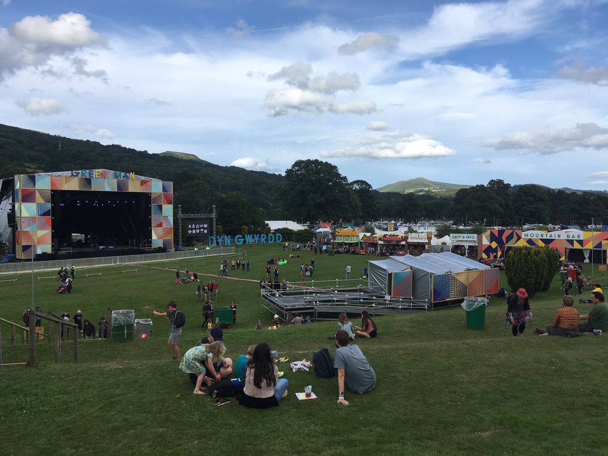 Green Man 2019 gets started!