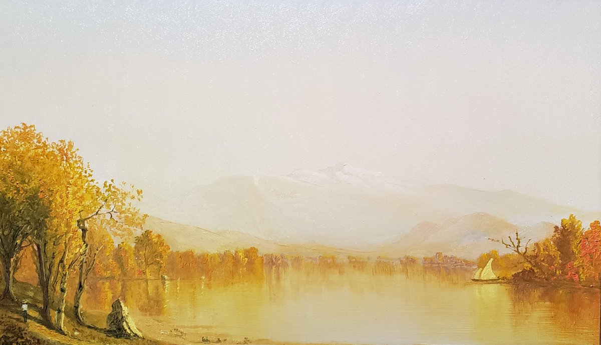 AustinStilphen's tweet photo. Master copy of Sanford Gifford's Indian Summer In The White Mountains.

Oil on panel

#hudsonriverschool #oilpainting #classical #luminism #contemporary #luminist #sanfordgifford https://t.co/UAcz5J81GN