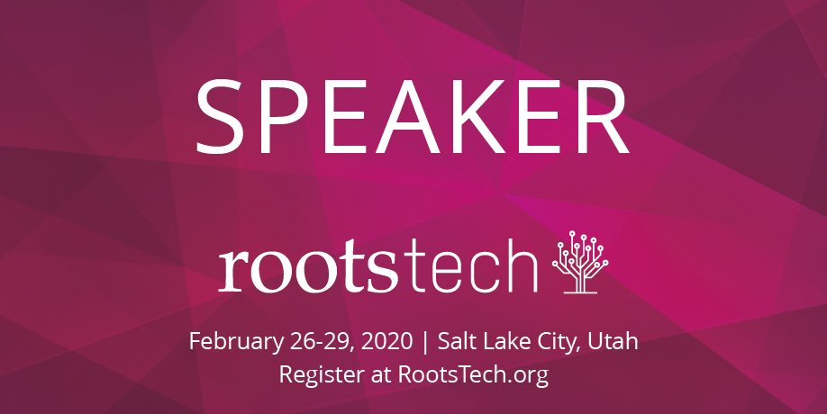 larasgenealogy's tweet image. I’m thrilled to have had two presentations accepted to #RootsTech2020. Salt Lake City, here I come!
