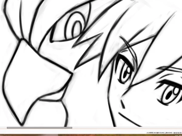 落書きのくせに下絵で飽きた奇跡。また縁があれば続きを…(二度と描かないやつ) 